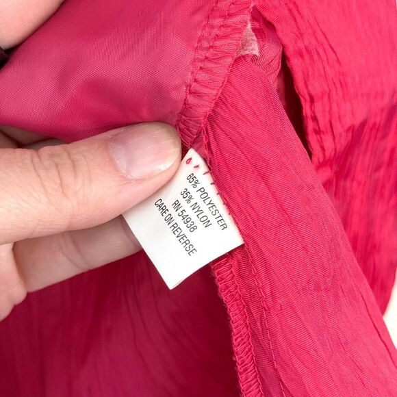 Keren Hart Crinkle Pink Jacket Size Small NWT - Picture 6 of 10